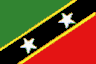 Flag of St Kitts and Nevis Islands