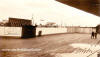 Exhibition Hall Exit, Florida and Higbee Buildings, Goodyear Blimp